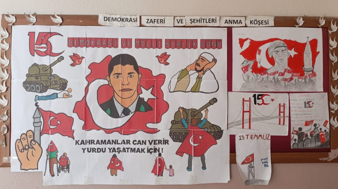 15 TEMMUZ ŞEHİTLERİ ANMA KÖŞESİ